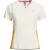 Under Armour Trailrun-shirt met halve ritssluiting voor dames (Wit/Geel)