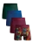Muchachomalo Heren Boxershorts – 4-Pack – Mannen Onderbroeken