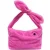 Bimba y Lola L Pink Fur Hobo Bag