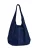 Anna Luchini Blauw   Rundleer Tas