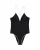 WE Fashion Badpak  zwart / wit