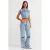 Dames Hoge Taille Wijde Jeans