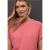 Street One Dames Mouwloze chenille trui in Pink