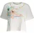Strandprint T-shirt Korte Mouwen Ronde Hals