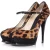 Yves Saint Laurent luipaardprint kalfsleer.