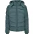 Urban Classics Heren Pufferjas met capuchon (Fles groen)