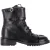 Malone Souliers combatlaarzen in zwart leer