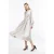 Dreimaster midi-jurk Dames lichtbeige