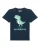 watabout.kids Shirt ‘Dinosaurier 03 Große Schwester’  crème / navy / jade groen / lichtgroen
