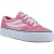 Superga 3041 Revolley Colorblock Platform Leer Dames Roze/Wit Trainers