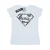 DC Comics Dames/Dames Superman Marble Logo Katoenen T-Shirt (Wit)