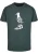 Mister Tee Shirt  donkergroen / zwart / wit