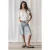 Mikuta The Blue Denim Bermuda Short