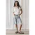 Mikuta The Blue Denim Bermuda Short