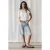 Mikuta The Blue Denim Bermuda Short