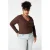 MS Mode top donkerbruin