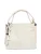 Luisa Vannini Beige Rundleer Tas