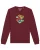 Watapparel Sweatshirt ‘Pixel Zauberwürfel’  gemengde kleuren / bourgogne