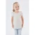 NAME IT MINI ribgebreid T-shirt NMFKAB met kant ecru