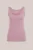 WE Fashion – Dames singlet van katoenmix – Regular fit – Lichtpaars – Katoen –