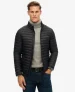 Superdry Mannen Fuji Lite jas Zonder Capuchon Zwart
