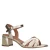 No Stress leren sandalettes goud