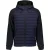 No Excess Jacket Short Fit Puffer Knitted Mix Dark Night