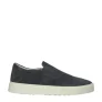 Blackstone Ruby Banks suède loafers donkerblauw