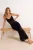 TRENDYOLMİLLA Dames Zwart Ajour Maxi Kort Strandkleding Jurken
