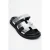 Loana Leer Slide Sandaal