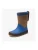 BISGAARD Regenlaarzen ‘Fashion II’  royal blue/koningsblauw / bruin / donkerbruin