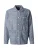 Lyle & Scott Tussenjas ‘Flax’  blauw gemêleerd