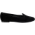 Dolce & Gabbana Zwarte Fluwelen Instappers Loafers Flats Schoenen