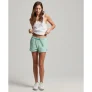 Geborduurde jersey damesshort Superdry Vintage Logo