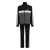 ADIDAS PERFORMANCE Trainingspak ‘Essentials Tiberio’  donkergrijs / zwart / wit