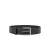 Mango Man leren riem zwart