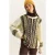 Oversized Etnische Print Gebreide Trui
