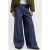 JJXX wide leg regular waist casual broek dark blue denim