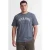 JACK & JONES PLUS SIZE relaxed fit T-shirt met print – grijsblauw