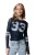 Colourful Rebel Nuna 33 Mesh Roundneck Top Wt218018 T-shirt Lange Mouw 569 Dark Navy