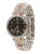 Gc Analoog horloge ‘Flair Crystal’  rose-goud / olijfgroen / zilver