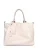 Luisa Vannini Beige Rundleer Tas