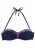 LASCANA Bikinitop  navy / turquoise / donkerblauw / donkerroze