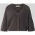 MOS MOSH Cardigan van wolmix met 3/4-mouw model ‘Thora Lizet’