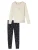 SCHIESSER Pyjama ‘ Family ‘  beige gemêleerd / oudroze