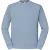Fruit of the Loom Heren Klassiek 80/20 Ingezet Sweatshirt (Mineraalblauw)