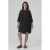 VERO MODA CURVE blousejurk zwart