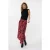 EsQualo Skirt Mesh Masterpiece Print
