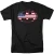 Batman Heren Amerikaans Vlag T-shirt (Zwart)