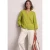 Blouse met 3/4-mouwen en split in de hals